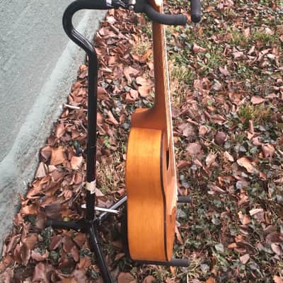 Harmony Baritone Ukulele 1950s Natural Mahogany image 7