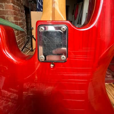 Fender Jazz Bass 1978 - Red Translucent image 9