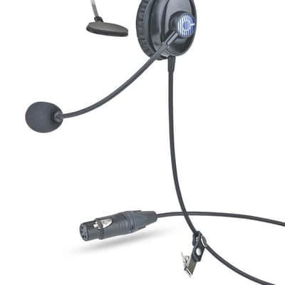 Clear-Com CC-28-X4 Light weight single-ear Intercom Headset, XLR (F) 4-Pin image 1