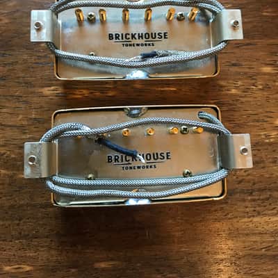 Brickhouse Toneworks 1960 P.A.F. Humbucker Pickup Set – Gold 2026 - Gold image 10