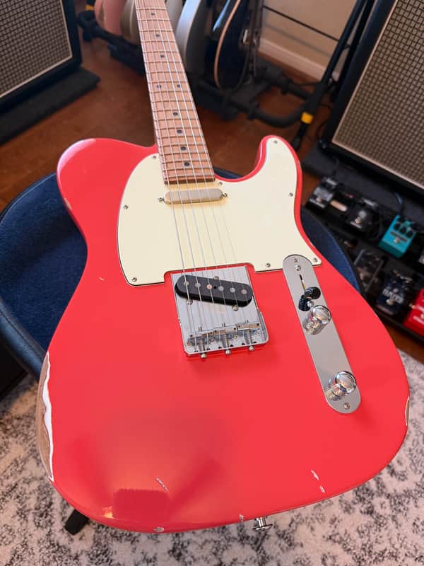 Suhr Custom Classic T 2026 - Fiesta Red Antique image 1