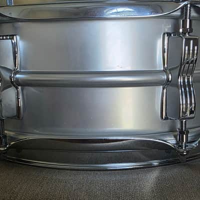 Ludwig No. 404 Acrolite 5x14" 8-Lug Aluminum Snare Drum with Keystone Badge July 1969 - Matte Aluminum image 15
