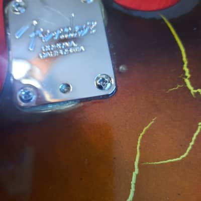 Logtown Guitars Custom Strat Style 2020 Tobacco/Rootbeer Gold Burst Lightning, image 16