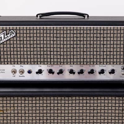2019 Rola Amplifiers Lead 100 Boutique Tube Amp Head + 2x12 Cab, Heart-Toured w/ Flight Case image 3