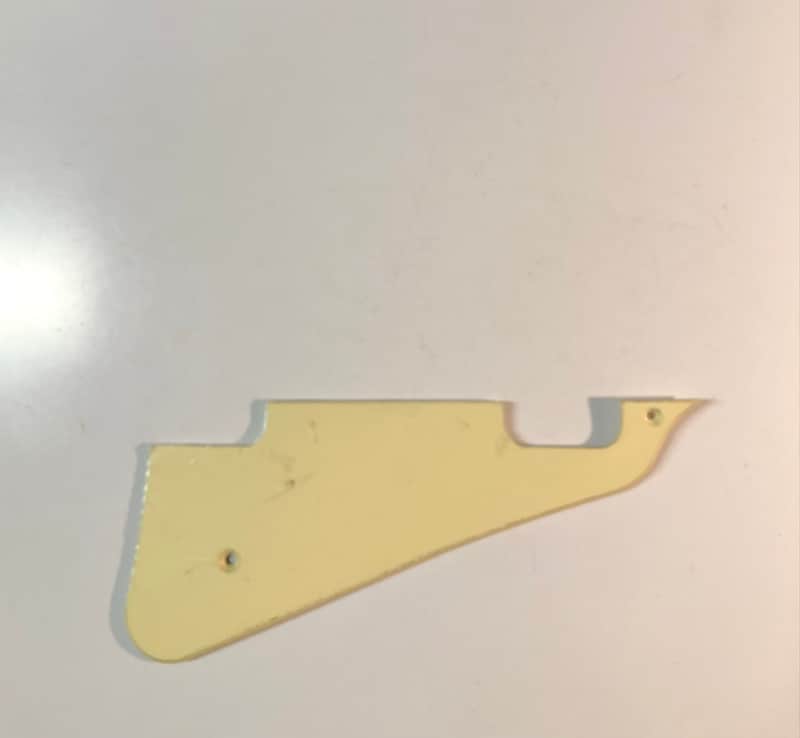 Les Paul Deluxe Style Pickguard P-90’s - Cream Creme image 1