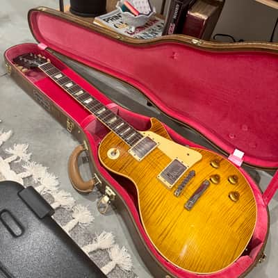 Gibson Les Paul 1960 VOS Wildwood Tom Murphy Painted Lemon Burst COA image 2