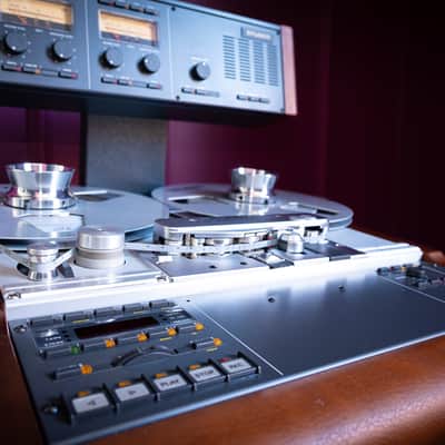 Studer A807 MKII early-90s - Grey and wood image 3