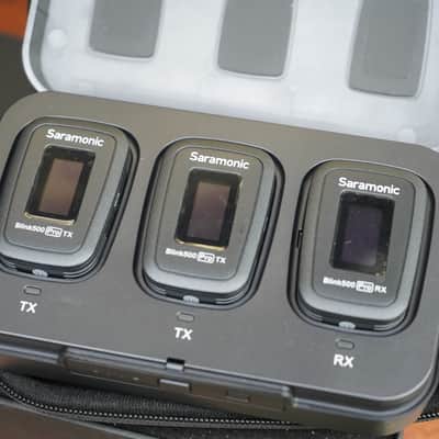 Saramonic BLINK 500 B2 Dual Wireless Microphone System 2020 - Present - Black image 5