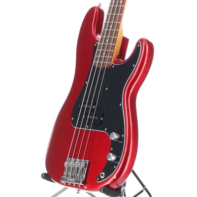 Fender Nate Mendel P Bass, Rosewood Fingerboard, Candy Apple Red (RC3) (41345) image 4