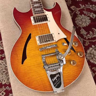 Gibson Custom Shop Johnny A Signature Standard Bourbon Burst w/ Bigsby image 1