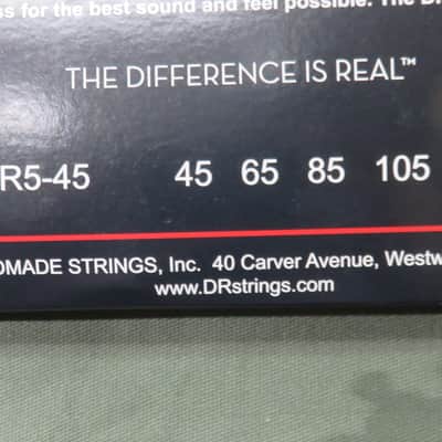DR MR5-45 Hi-Beams 5-String Electric Bass Strings - Medium (45-125) 2010s - Standard image 6