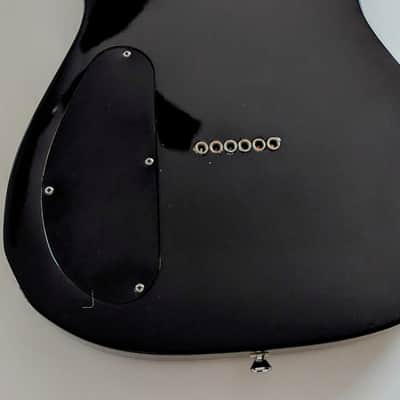 R&B Guitars USA T-Style Late 70's - Black with maple binding image 5
