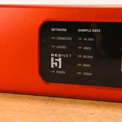 Focusrite RedNet 5 Pro Tools HD to Dante Network Bridge CG01T3T image 5