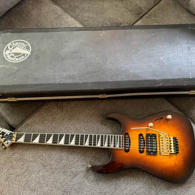 Jackson USA Dinky DK1 HSS Quilted Maple Top Tobacco Sunburst Finish 1997 OHSC image 2