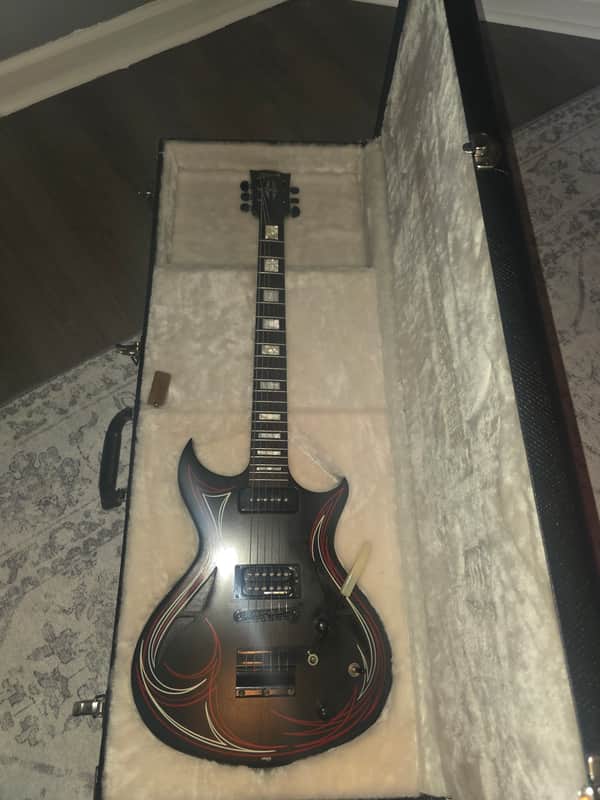 Gibson N-225 2013 - Ebony with Pinstripe image 1
