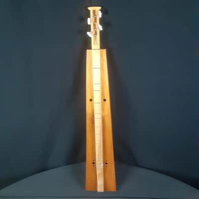The J. Folks Mountain Dulcimer 4-String Trapezoid Solid Woods 1980s-1990s image 1