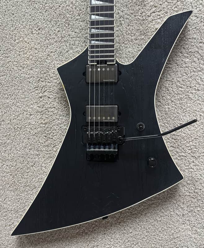 Jackson Pro Series Signature Jeff Loomis Kelly Ash Electric Guitar, Black, Gig Bag