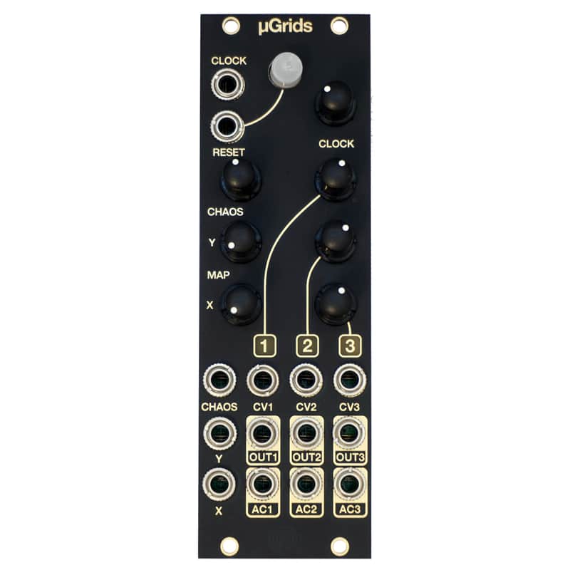 Meta Audio Labs uGrids (micro Grids), 8HP 2022 Black & Gold image 1
