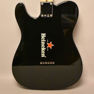 2010 Fender LTD Standard Telecaster Heineken Promo Black MIM w/Bag image 5