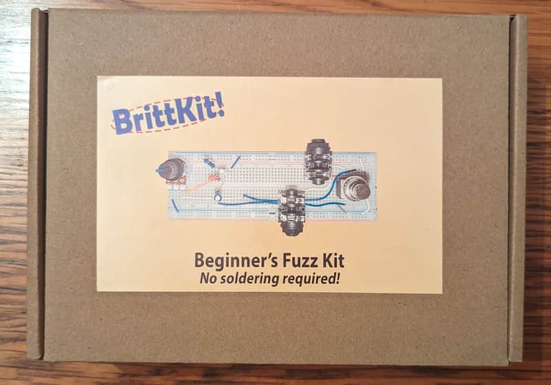 BrittKit Beginner's Fuzz Pedal Kit image 1
