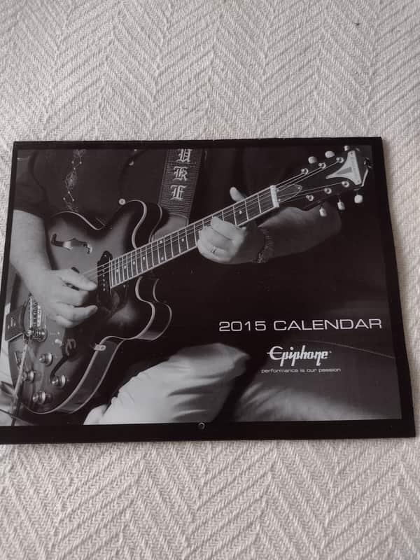 Epiphone 2015 Calendar image 1