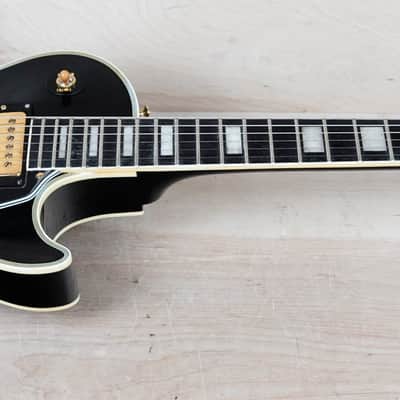 Tokai Love Rock Custom LC-60 MIJ 1996 Black Japan w/ OHSC image 3