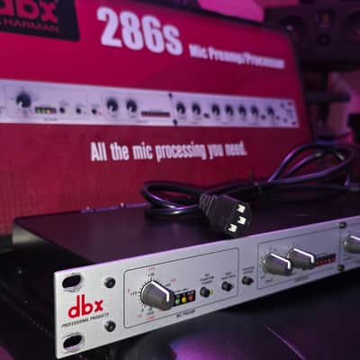 dbx 286s Microphone Preamp Processor 2010s - Silver image 3