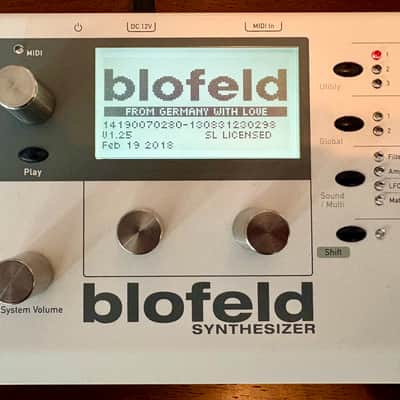 Waldorf Blofeld with License SL (Sampling Option) and New Encoders
