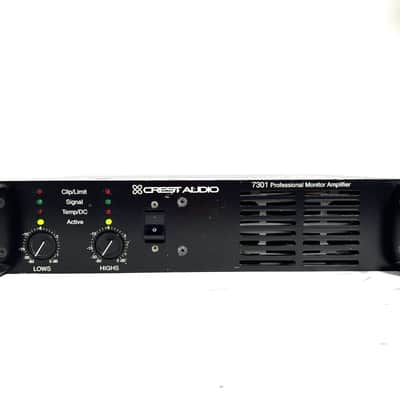 Crest Audio 7301 Professional Monitor Amp #05401 (One)THS image 1