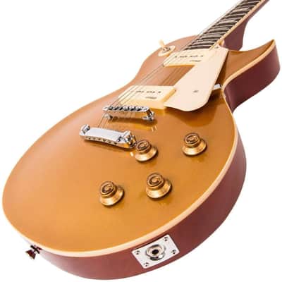 Vintage  Reissued V100GT Gold Top image 3