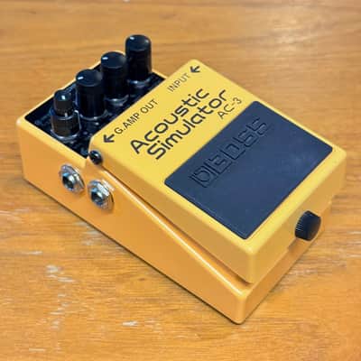 Boss AC-3 Acoustic Simulator (Dark Gray Label) 2006 - Present - Yellow image 1