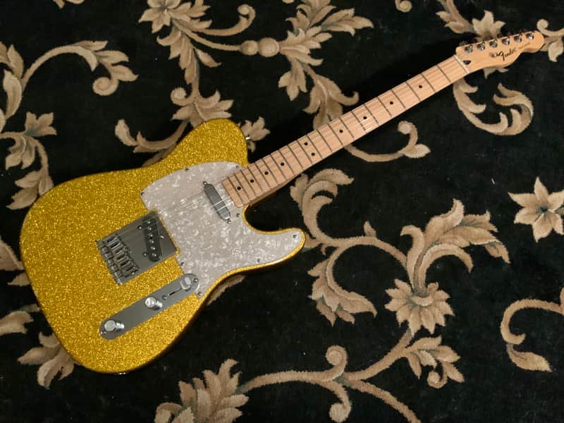 Fender Partscaster 2000s - Gold Sparkle image 1