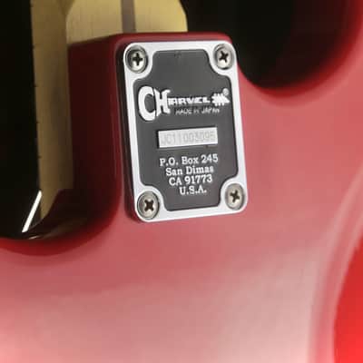 New Old Stock - Upgraded 2011 Charvel SoCal Pro-Mod – Ferrari Red, MADE IN JAPAN (Chushin Factory) image 7