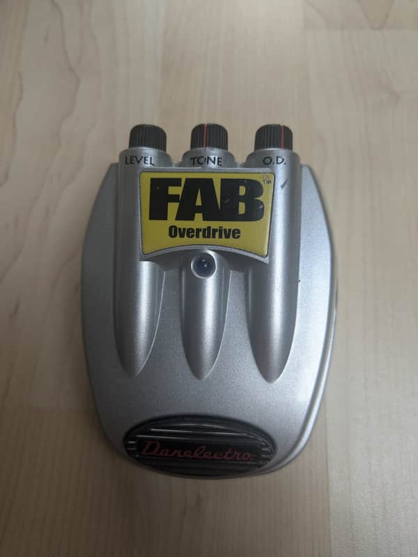 Danelectro Fab Overdrive 2000s - Silver image 1