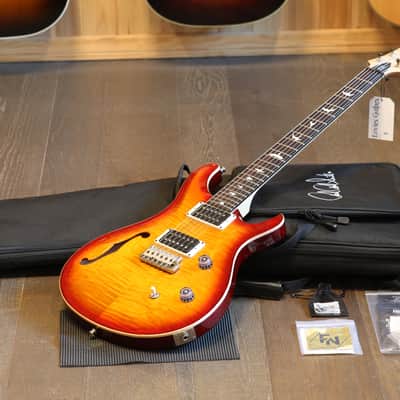 Unplayed! 2022 PRS CE 24 Semi-Hollow Electric Guitar Sunburst + OGB image 1