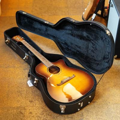 Fender FA-345CE Auditorium Acoustic-Electric Guitar 2017 3-Color Tea Burst w/Hard Case image 20