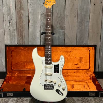 NEW Fender American Vintage II '73 Stratocaster with Rosewood Fretboard - Olympic White, In Stock and Ships Fast! Pro Set Up Included! image 17