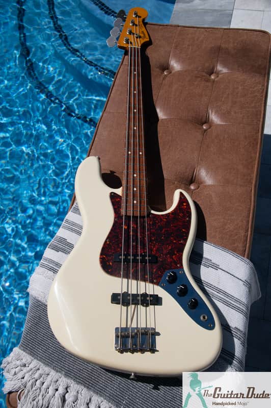 2002 FENDER JB-62 - ‘62 Jazz Bass Reissue - Made in Japan - PRO-SETUP W PERFECT FRETS, ACTION & INTONATION image 1
