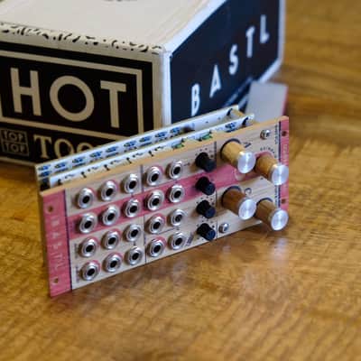 BASTL Instruments Quattro Figaro Quad VCA with CV Invertors and Mixed Outputs 2015  - Wood image 3