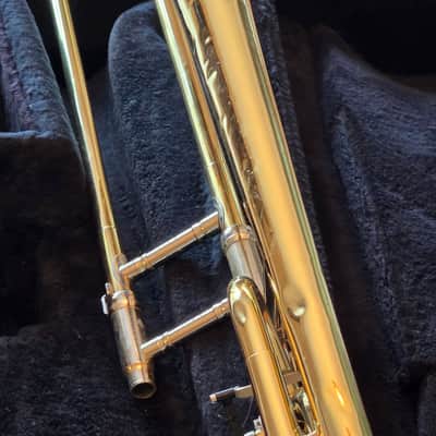 King step-up tenor Trombone 607F Mid-2010 - Brass image 6