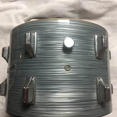 Rogers Holiday 13”x 9” Tom 1960’s - Steel Grey Ripple image 1