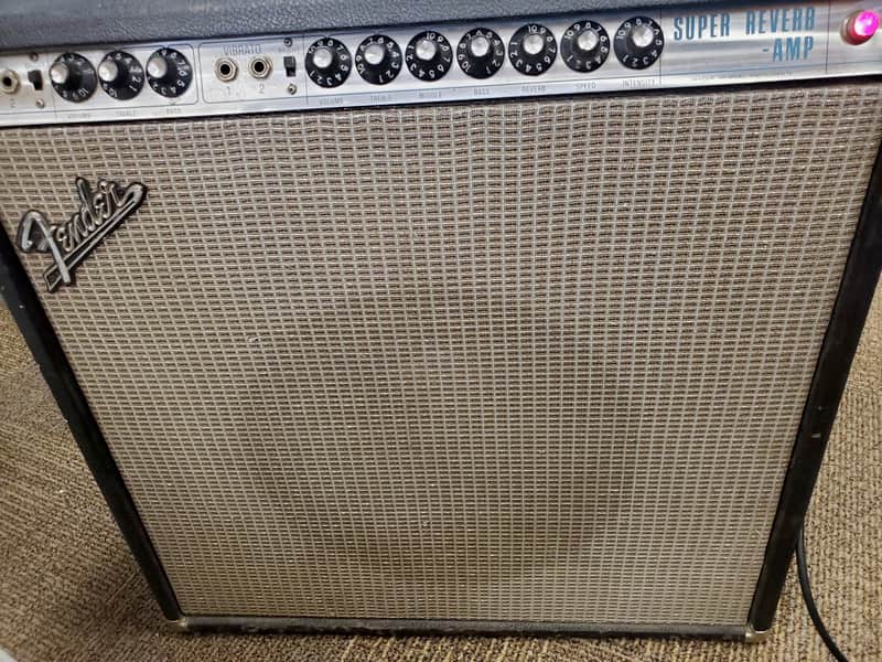 Fender Super Reverb 1968 Donnie Buzzard owned image 1