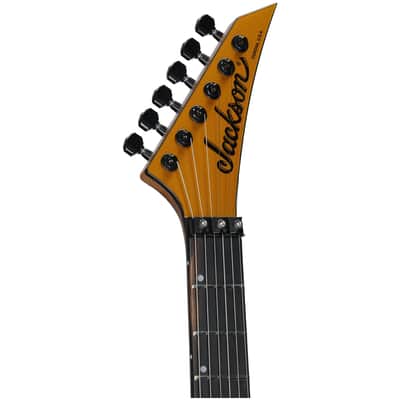 Jackson American Series Virtuoso Electric Guitar (with Case), Gold Rush image 7