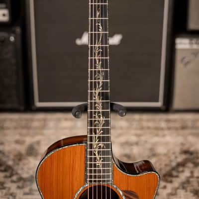 Taylor Next Generation PS14ce Presentation Series Grand Auditorium Acoustic/Electric Guitar - Honduran Rosewood/Sinker Redwood with Hardshell Case image 4