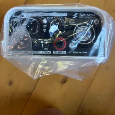 Two Notes Torpedo Captor X 16ohm Stereo Reactive Load Box / Attenuator 2020 - White image 5