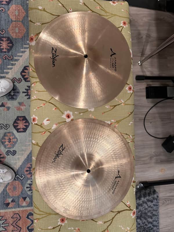 Zildjian 14" A Series Armand Hi-Hat Cymbal (Top) 2007 - 2013 - Traditional image 1