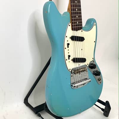 Fender Mustang L Series Pre CBS Kluson Tuners 1965 - Daphne Blue image 10