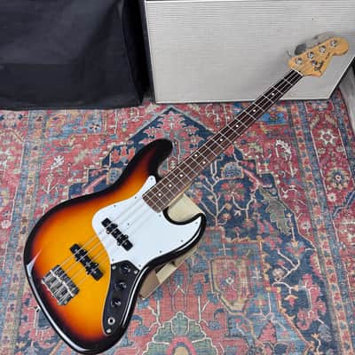 Fender Japan J-Craft Collection Medium Scale Jazz Bass Model JB45-M Sunburst - 2004-05 image 5