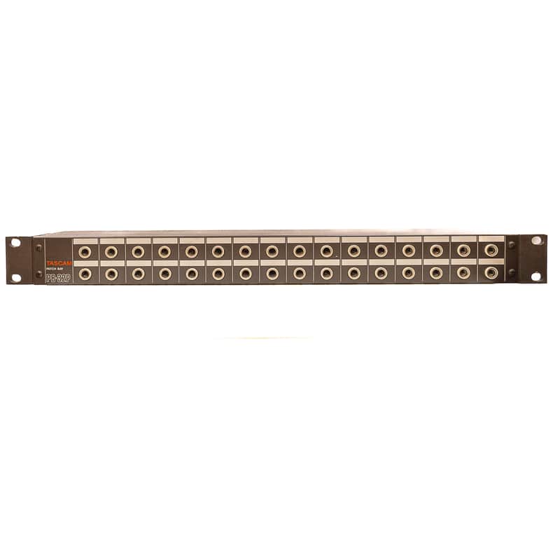 TASCAM / TEAC PB-32P 1/4" TRS Patch Bay – Rackmount Signal Routing Solution image 1
