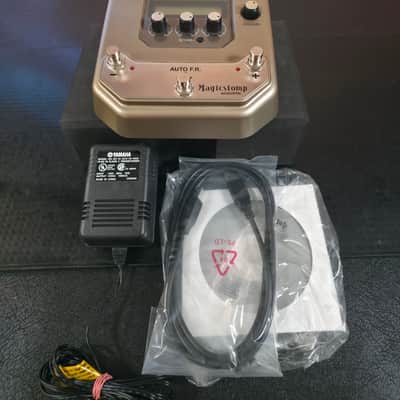 Yamaha MagicStomp Acoustic Stereo Multi-Effect Pedal 1990s - Tan/Silver image 4